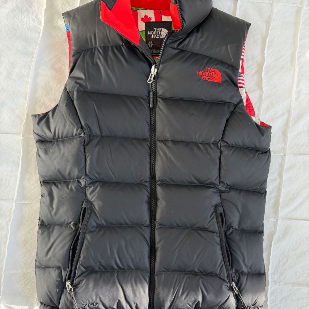 The North Face Black Vest- Olympic